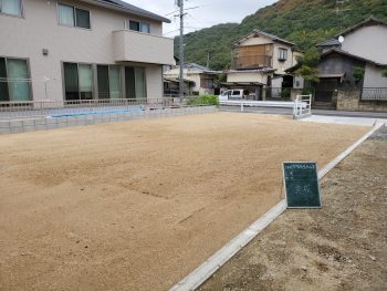 岡山市北区造成工事